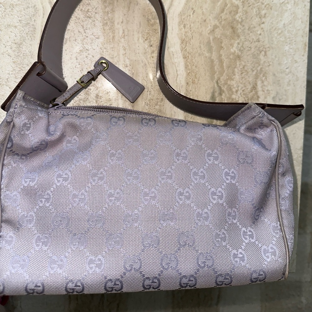 Lilac Gucci shoulder bag